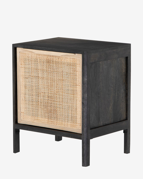 Kenan Black Nightstand