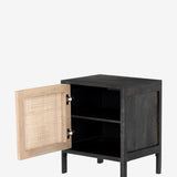 Kenan Black Nightstand