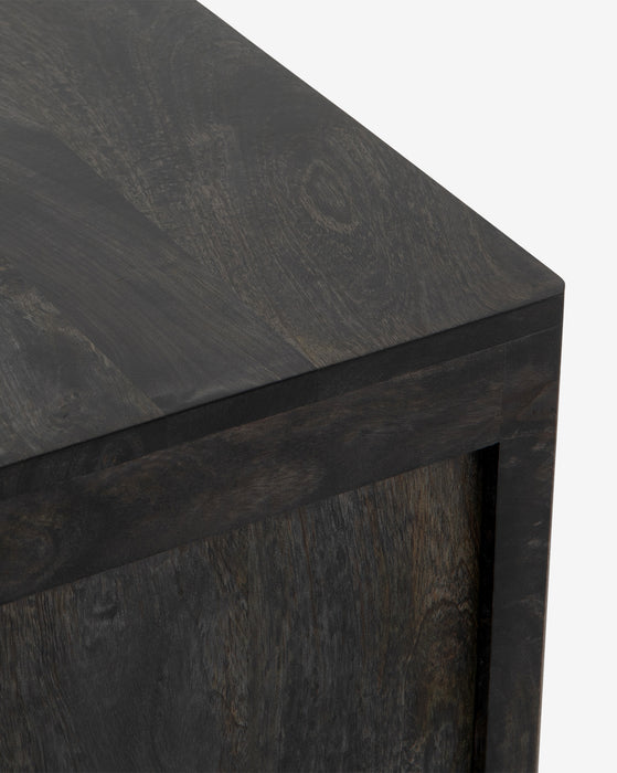 Kenan Black Nightstand