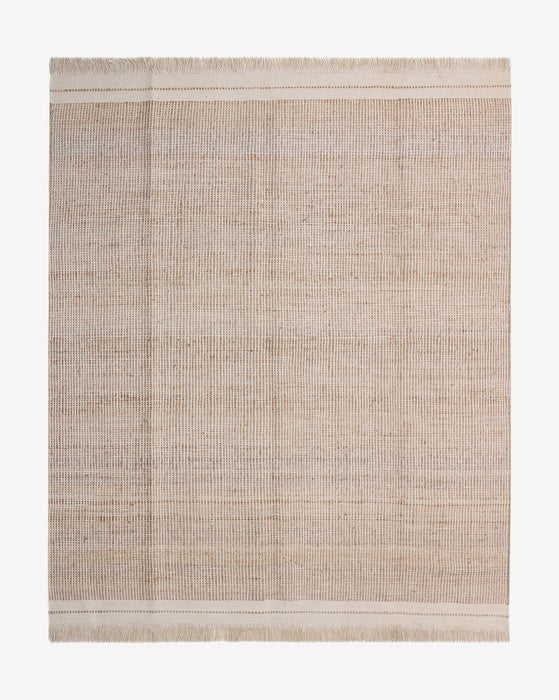 Girona Cream Handwoven Jute Rug Swatch
