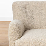 Magda Teddy Bear Boucle Settee