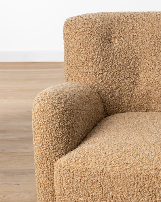 Magda Teddy Bear Boucle Settee