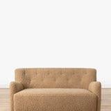 Magda Teddy Bear Boucle Settee