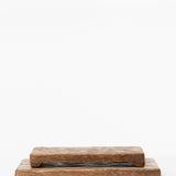 Mango Wood Rectangular Pedestal