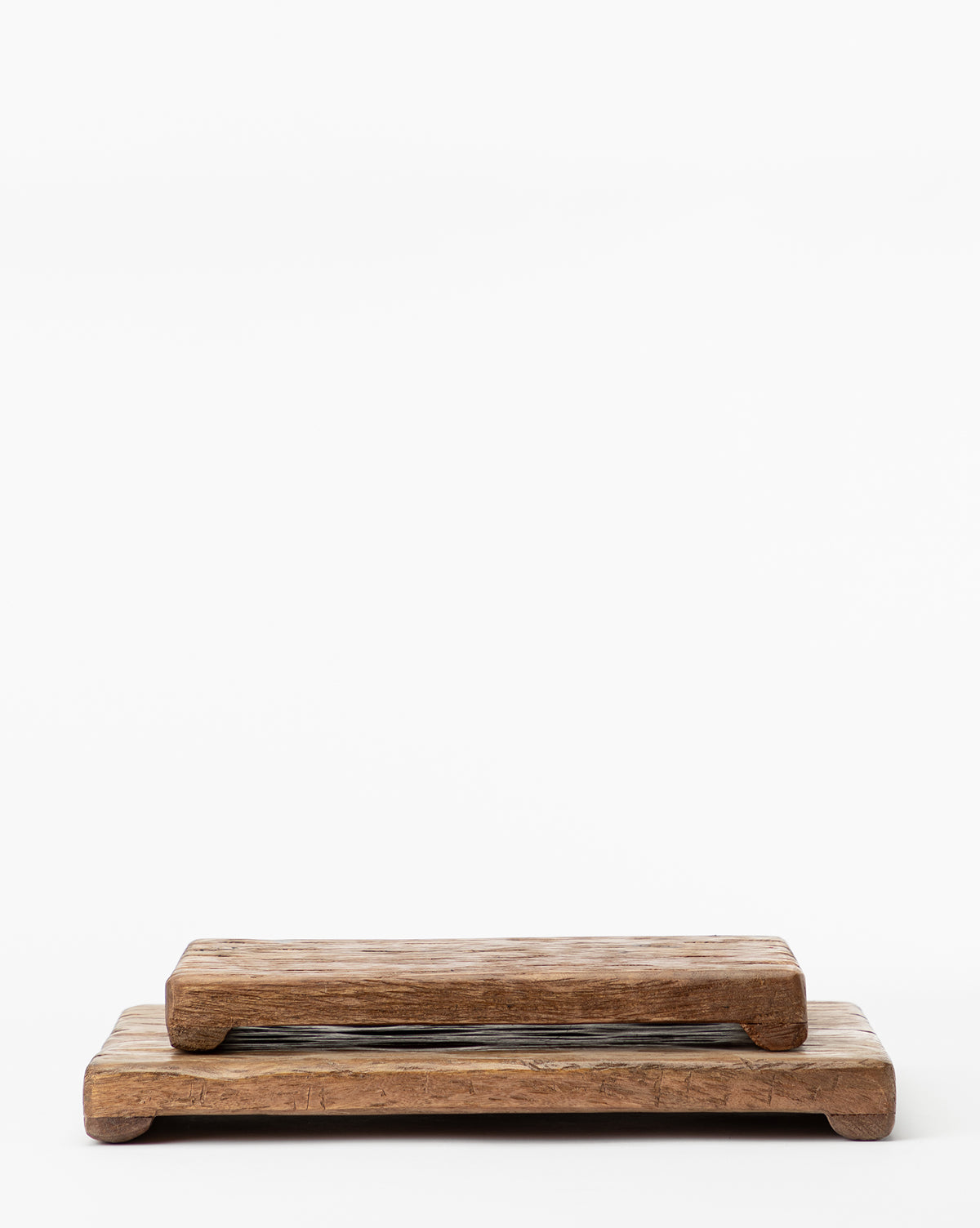 Mango Wood Rectangular Pedestal McGee & Co.