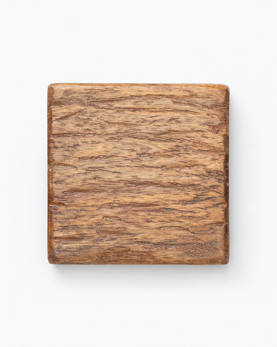 Mango Wood Square Pedestal