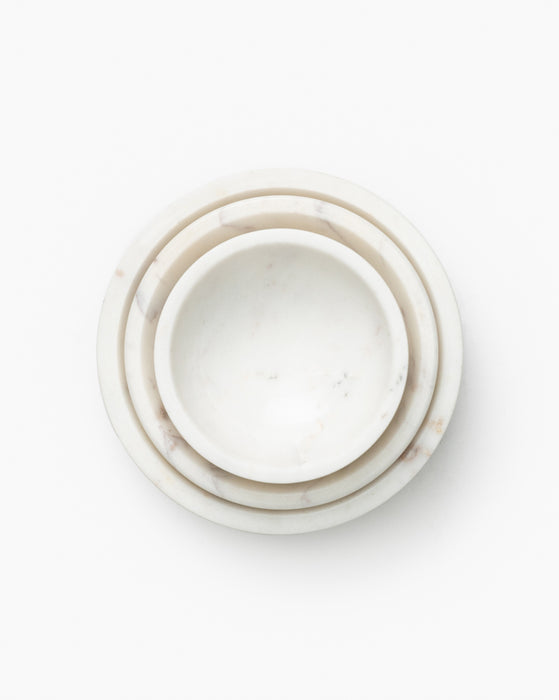 Marble Nesting Bowls (Set of 3)