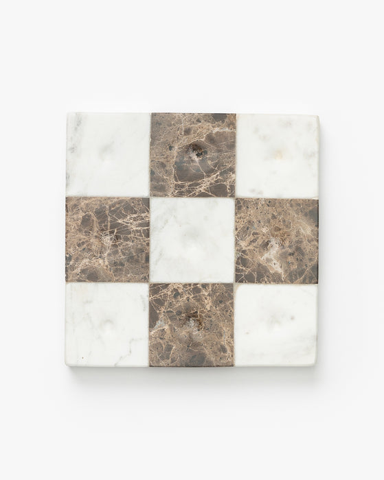 Marble Tic-Tac-Toe Board