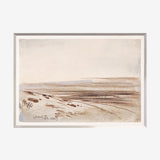Mauve Watercolor Desert