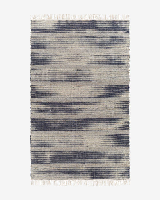 Mayon Navy Handwoven Rug