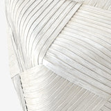 Merrick Rattan Pouf