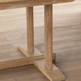 oak dining table, extension dining table, large dining table, oak furniture 