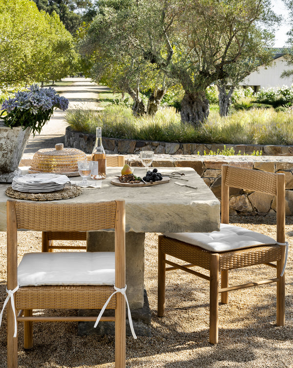 outdoor dining, outdoor dining chair, teak dining chair, teak patio dining chair 