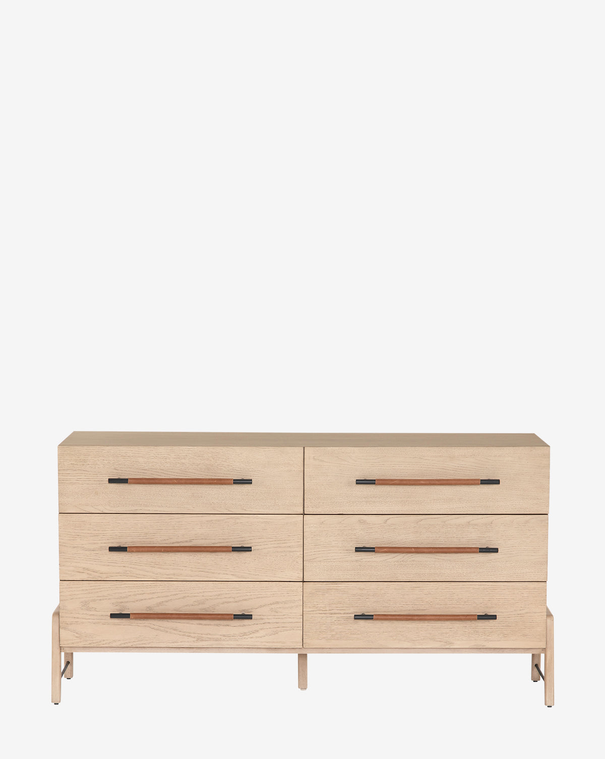 Rosedale 6 Drawer Dresser-Yucca Oak Rosedale 6 Drawer Dresser-Yucca Oak