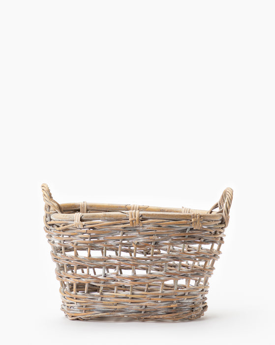 Rattan Handled Basket