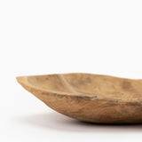 Raw Edge Teak Bowl