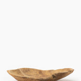 Raw Edge Teak Bowl