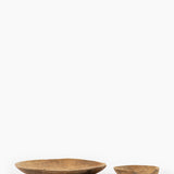 Raw Edge Teak Bowl
