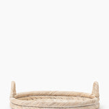 Round Wicker Tray