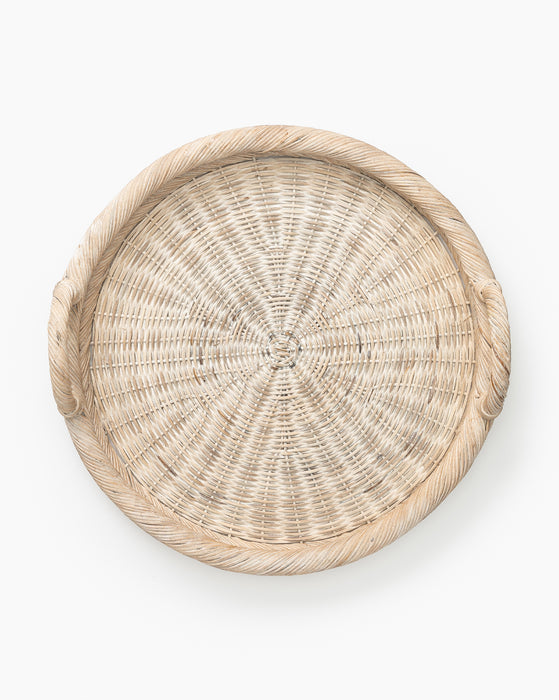 Round Wicker Tray – McGee & Co.