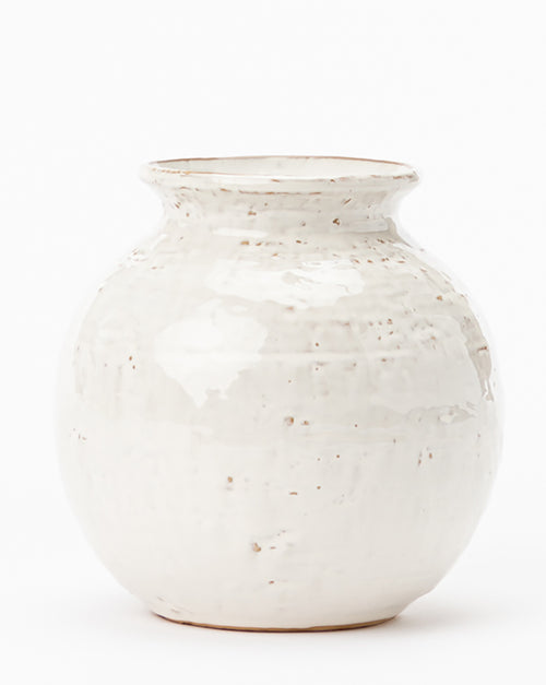 Rounded Ceramic Vase