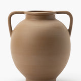 Rounded Dual Handled Vase