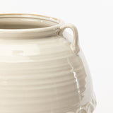 Rounded White Vase