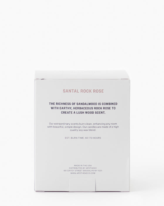 Santal Rock Rose Candle