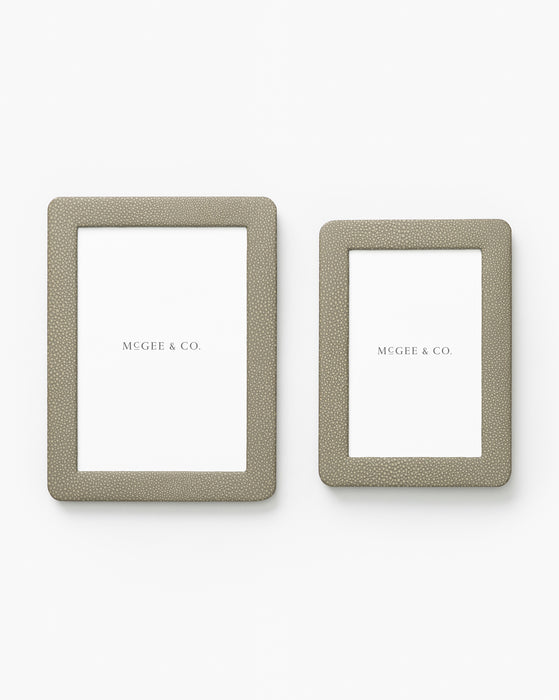 Shagreen Gray Picture Frame