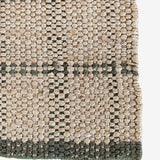 Simple Checkered Jute Doormat