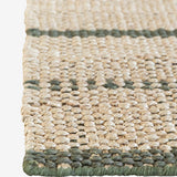 Simple Checkered Jute Doormat