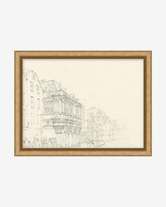Sketched City Street