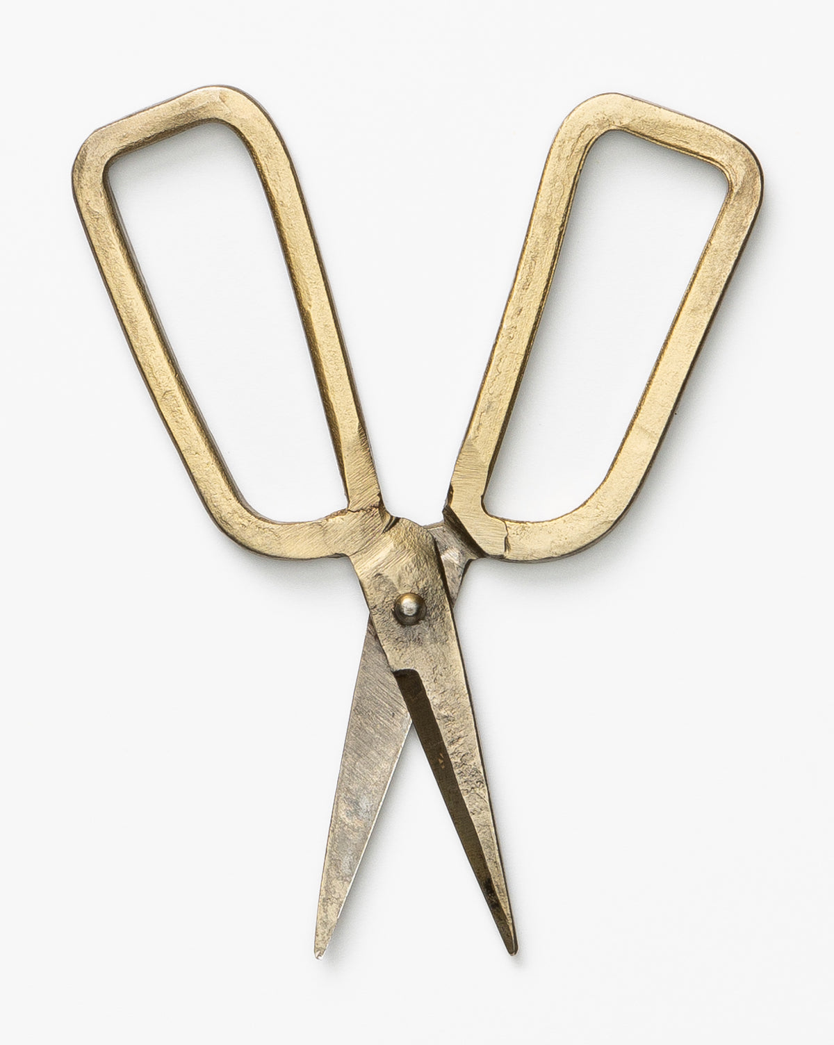 Squared Brass Scissors