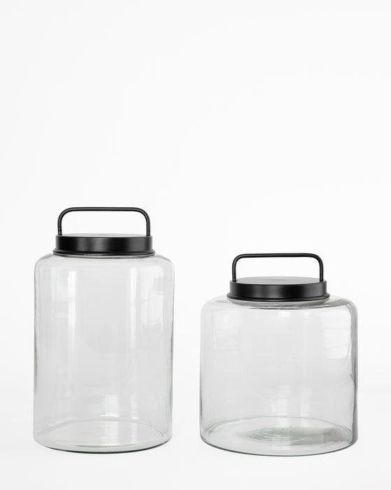 Large Glass Canister - STOVIGLIE