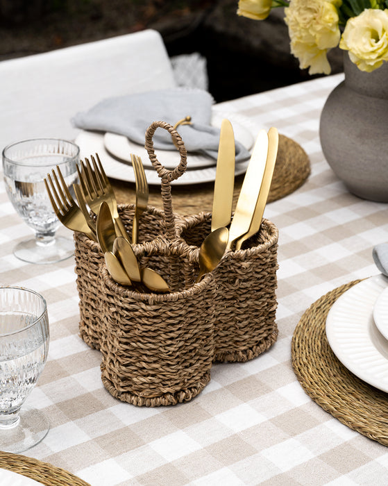 Woven Utensil Caddy