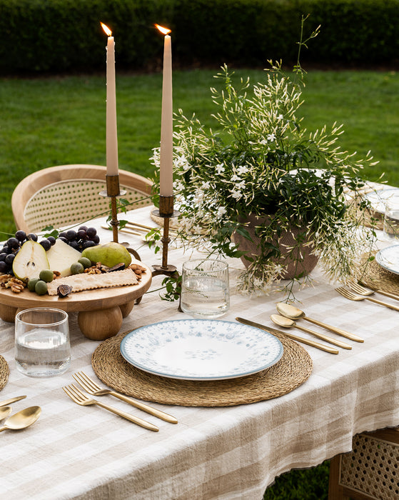 Dining table deals plate sets