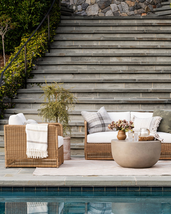 Wicker sofa outdoor furniture best sale