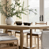 Rounded White Vase