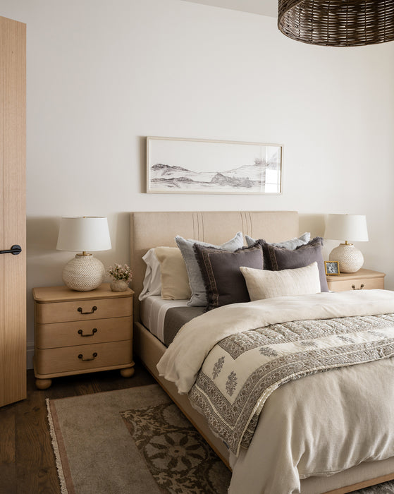Taylor Pleated Bed