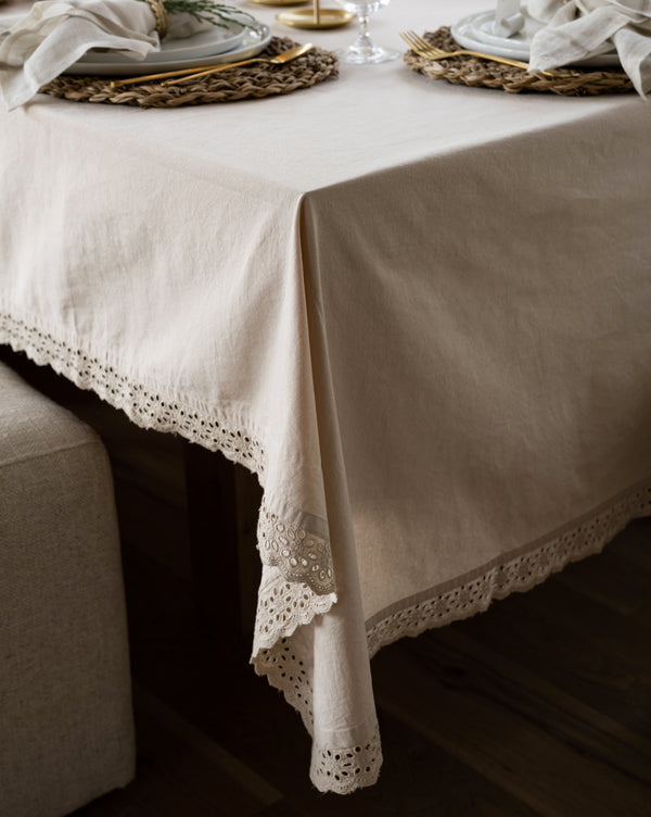 Eyelet Tablecloth