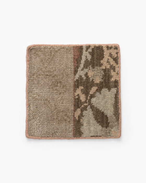 Suzani Hand-Knotted Wool Rug Swatch