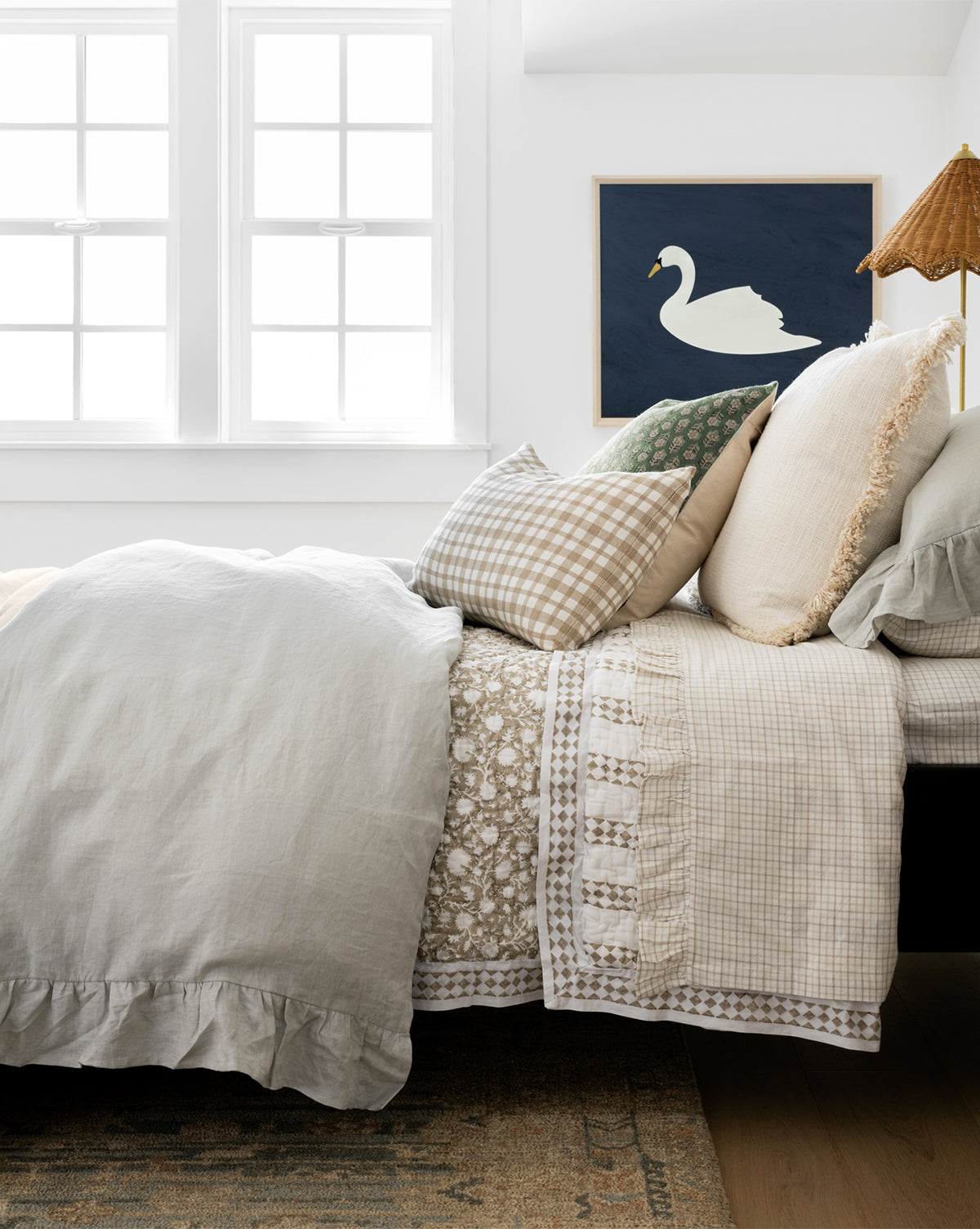 Nell Ruffled Twin Kids Sheet Set