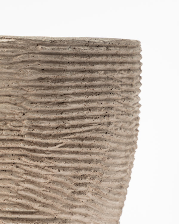 Textured Concrete Pot