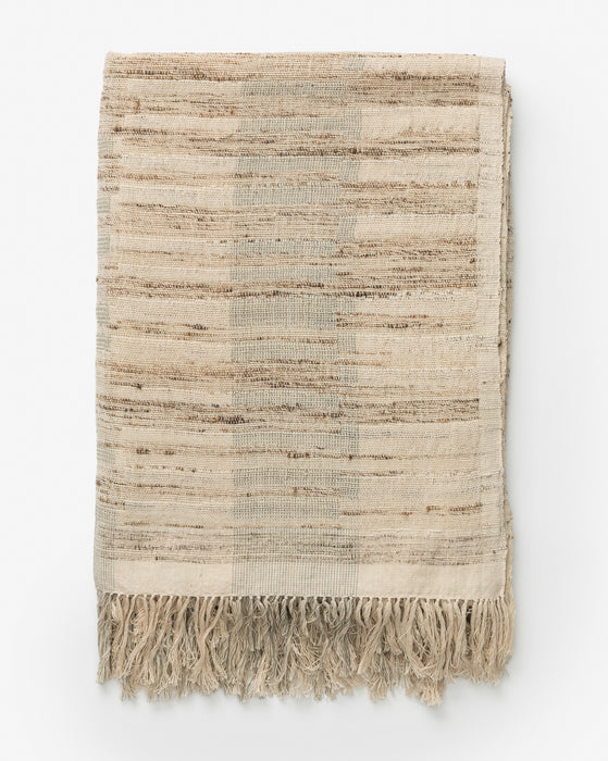 Theodora Block Stripe Throw