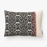 Vintage Black Tribal Print Pillow Cover No. 4