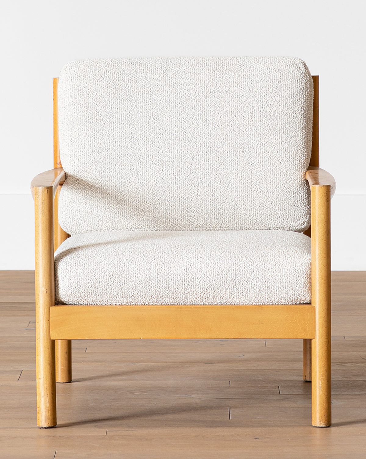 Vintage Boucle Chairs Set of 2