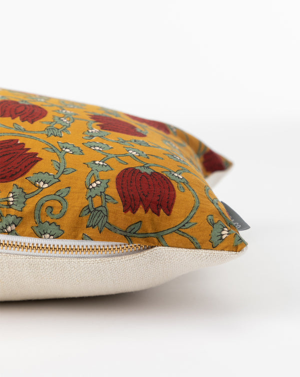Vintage Flowers & Vines Pillow Cover No. 4