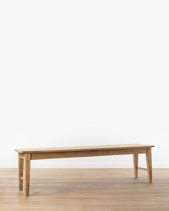 Vintage Long Pine Table