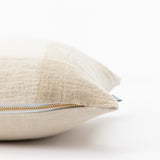 Vintage Natural Plaid Pillow Cover No. 1