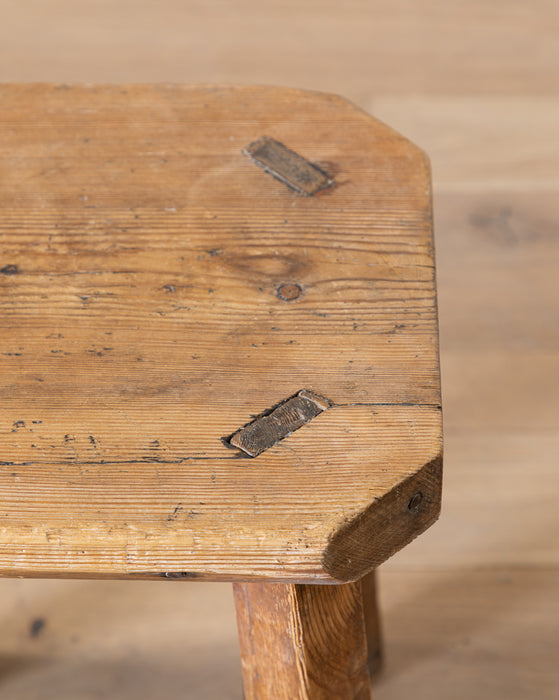 Vintage Pine Stool